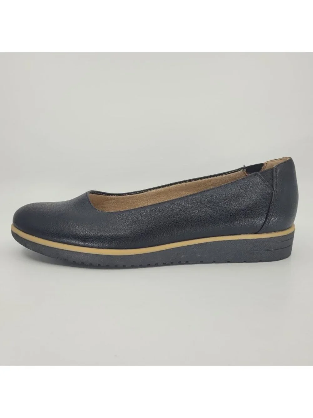Soul Idea Ballet Women's Size 8.5 Black Loafers Flats Slip On